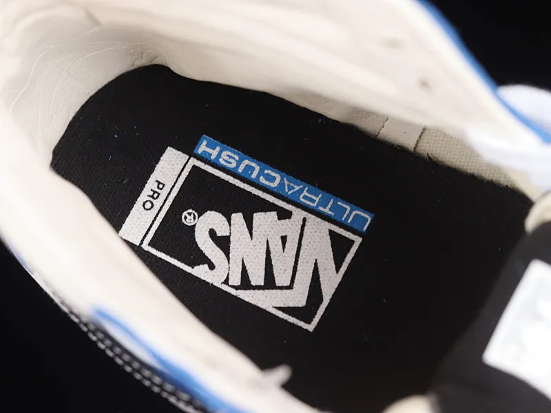 All categories Vans Vans series Vans Hi Vans high-top Vans SK8-Hi Anaheim series Vans official blue and white color matching high-top vulcanized sneakers VN0A4BVB21R